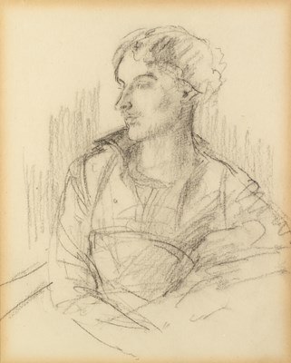 Lot 311 - Philip Wilson Steer (1860-1942) Portrait Study...