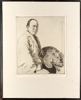 Lot 114 - Joseph Simpson (1879-1939) Self Portrait...