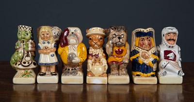 Lot 121 - A set of fifteen Alice in Wonderland themed...