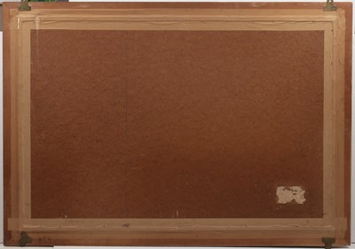 Lot 344 - Peter Fleming (b. 1949) Orchard in sunlight,...