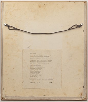 Lot 345 - David Hazelwood (1932-1944) Oracle No. 1,...
