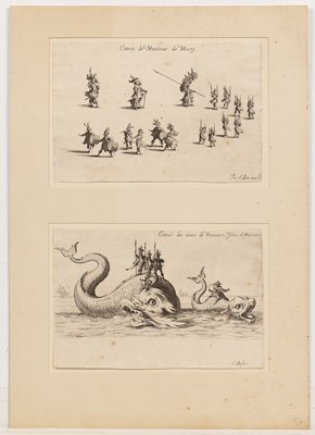 Lot 67 - Jacques Callot 'Entree des sieurs de Vrancourt,...