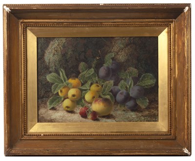 Lot 453 - Oliver Clare (1853-1927) Still life - apples,...