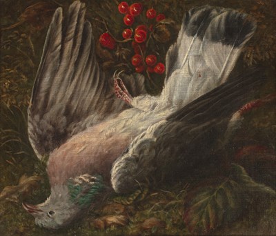 Lot 467 - K * H * (19th century) Still life - dead...