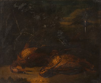 Lot 459 - Stephen Elmer (1717-1796) Still life - dead...