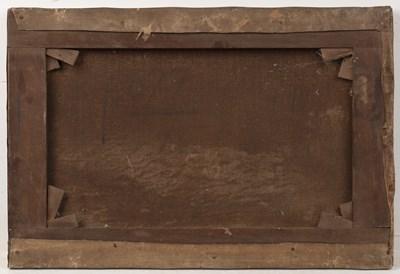 Lot 463 - Joseph Thors (1835-1920) Farm buildings with...