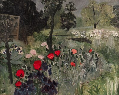 Lot 133 - Hugh Cronyn (1905-1996) Overgrown Garden...