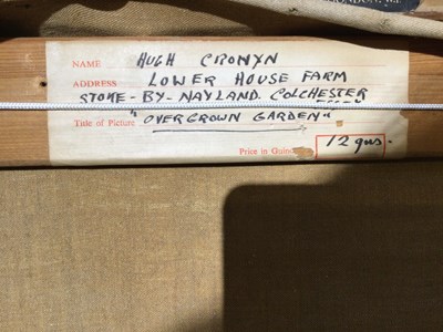 Lot 133 - Hugh Cronyn (1905-1996) Overgrown Garden...