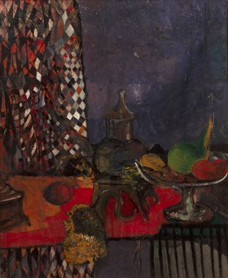 Lot 320 - Ed Smith (1923-1998) Still Life with a Platter...