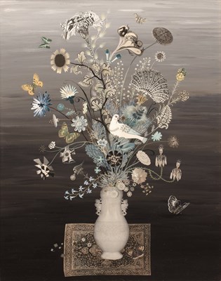 Lot 432 - Susan French (b. 1912) 'White Bird Flower...