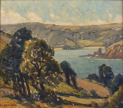 Lot 421 - E*L* Rawlins 'Portlemouth nr. Salcombe',...