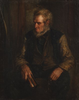 Lot 522 - Robert Herdman (1829 - 1888) Portrait of a...