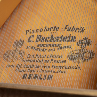 Lot 116 - A Bechstein Model B ebonised grand piano no....