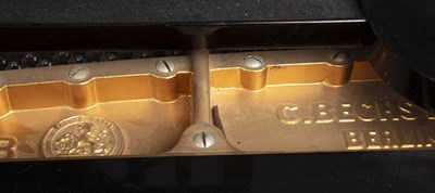 Lot 116 - A Bechstein Model B ebonised grand piano no....