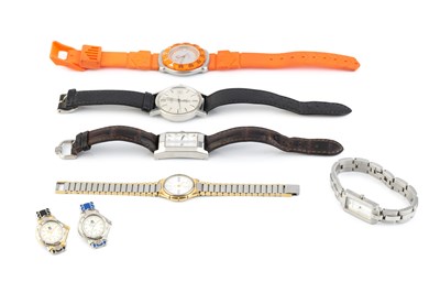 Lot 328 - A collection of wristwatches, comprising a...