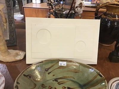 Lot 828 - Ben Nicholson (1894-1982) White Relief...