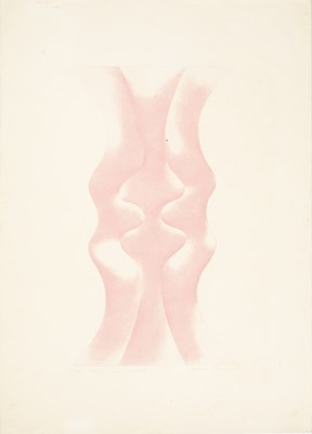 Lot 287 - Ilona Keserü (b.1933) Untitled, 1974 inscribed,...