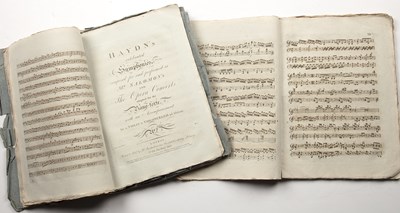 Lot 127 - Joseph Haydn “Three Sonatas for the piano...