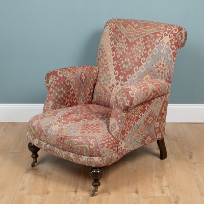 Lot A Victorian armchair