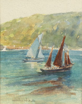 Lot 354 - John Neale “Passing, Mill Bay, Salcombe”,...