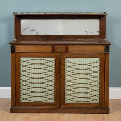 Lot 530 - A Regency rosewood chiffonier