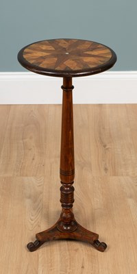 Lot 315 - A small tilt-top specimen table