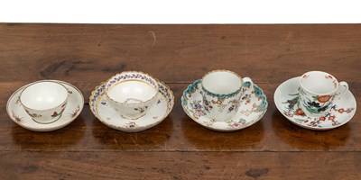 Lot 345 - 18th century Worcester porcelain