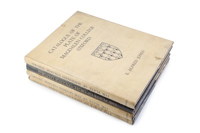 Lot 882 - [Books] E. Alfred Jones: The Plate of Magdalen...