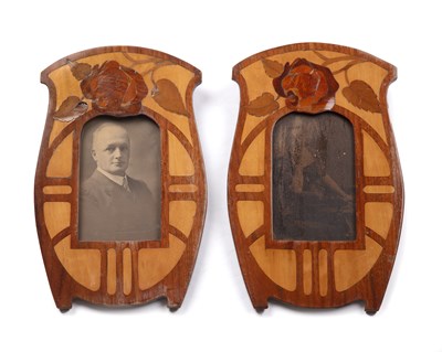 Lot 388 - A pair of 19th century olive and satin wood...