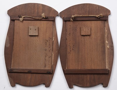 Lot 388 - A pair of 19th century olive and satin wood...