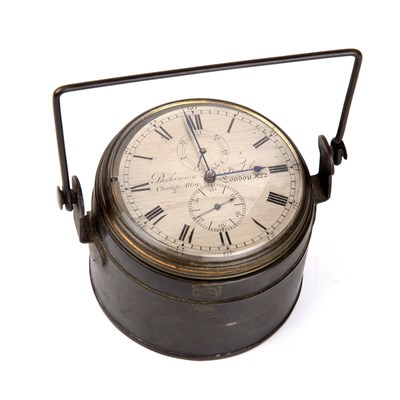 Lot 59 - A 19th century marine chronometer by Parkinson...