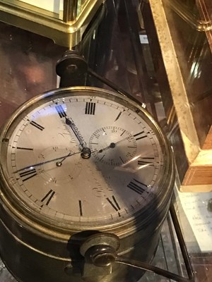 Lot 59 - A 19th century marine chronometer by Parkinson...