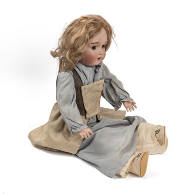 Lot 238 - An early 20th century Kestner bisque-headed doll
