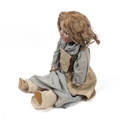 Lot 238 - An early 20th century Kestner bisque-headed doll