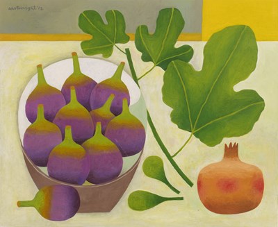 Lot 364 - Reg Cartwright (b.1938) Still Life with Figs...