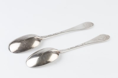 Lot 458 - Two William III Britannia standard silver...