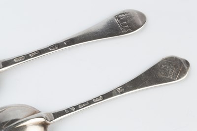 Lot 458 - Two William III Britannia standard silver...