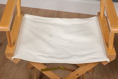 Lot 1516 - Two directors-type folding garden chairs