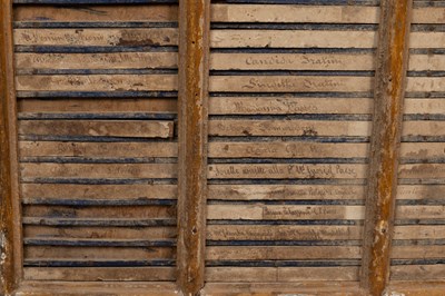 Lot 31 - An 18th century Italian tabella from a nunnery in Paciano