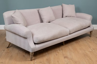 Lot 4 - A large contemporary sofa by Loaf