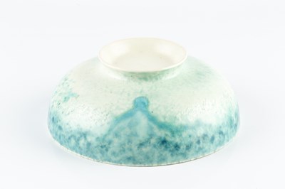 Lot 773 - Ruskin Pottery Bowl with blue and green...