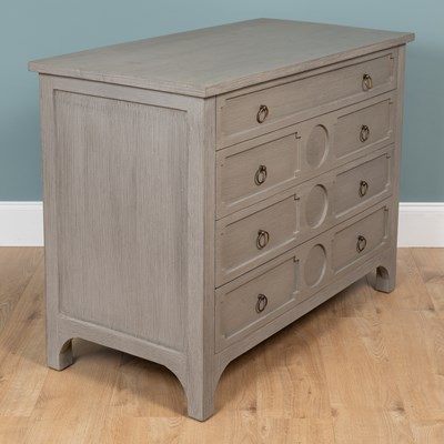 Lot 140 - An OKA chest of drawers