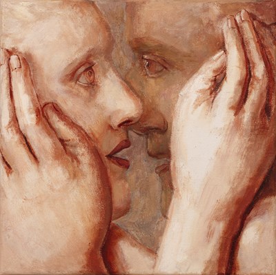 Lot 374 - Evelyn Williams (1929-2012) Lovers II, 1997...