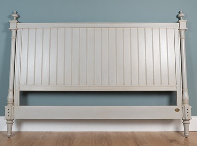 Lot 123 - A super king size bed base by And So To Bed