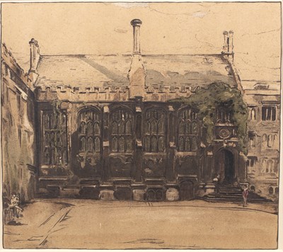 Lot 37 - William Nicholson Exeter College, Oxford,...