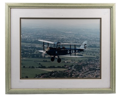 Lot 185 - A mid-20th century air-to-air photograph