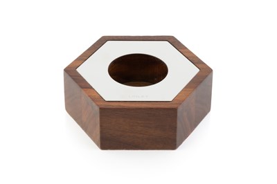 Lot 848 - David Linley (b.1961) Candle holder mahogany...