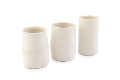 Lot 551 - Colin Pearson (1923-2007) Three porcelain...