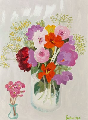 Lot 253 - Mary Fedden (1915-2012) Flowers in a Glass...