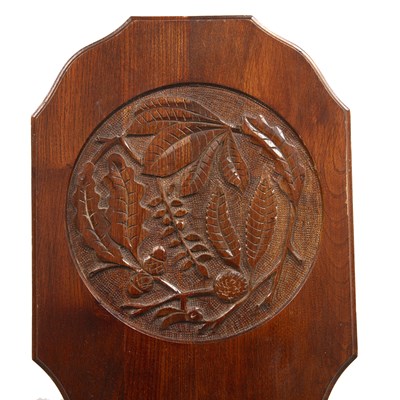 Lot 860 - Don 'Foxman' Craven Spinning chair oak with...